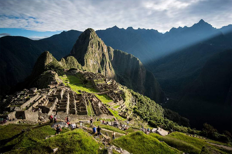 Sunrise at Machu Picchu